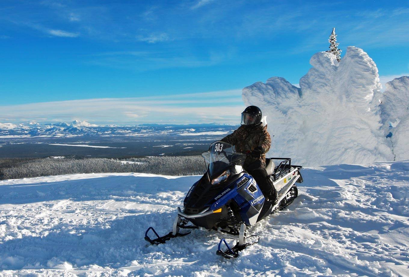 Two Top Snowmobile Rental- Yellowstone National Park Two Top Snowmobile Rental- Yellowstone National Park